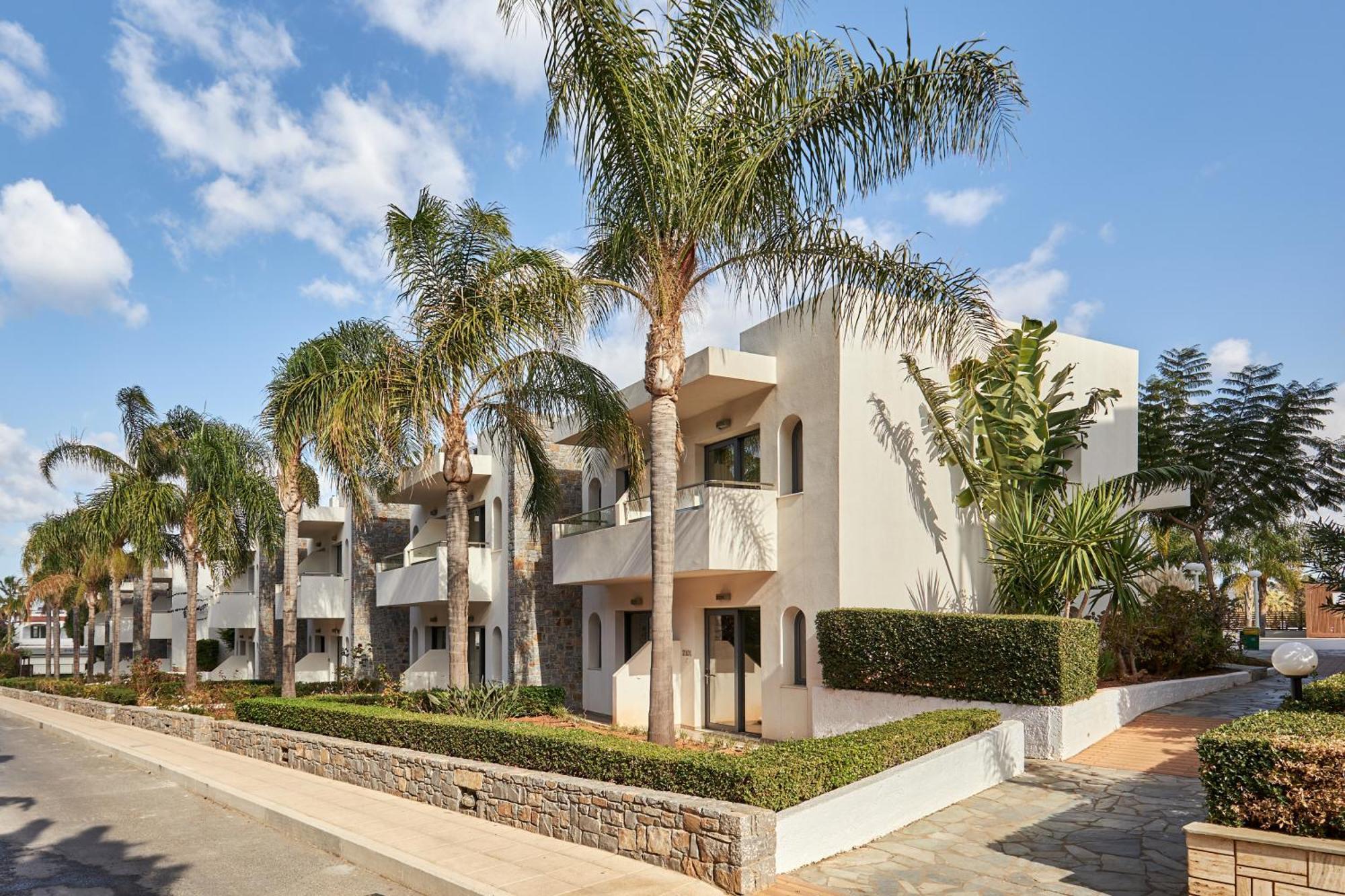 Kyknos Beach Hotel & Bungalows Malia Exterior foto