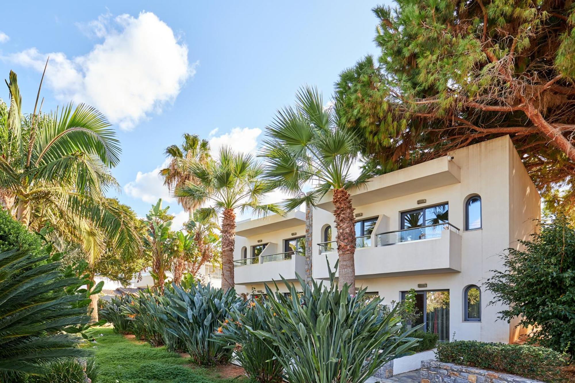 Kyknos Beach Hotel & Bungalows Malia Exterior foto