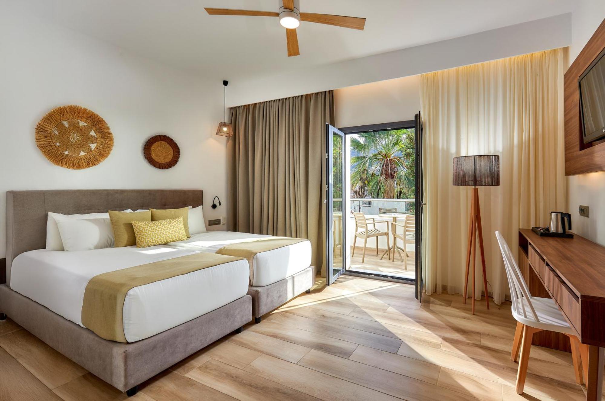 Kyknos Beach Hotel & Bungalows Malia Exterior foto