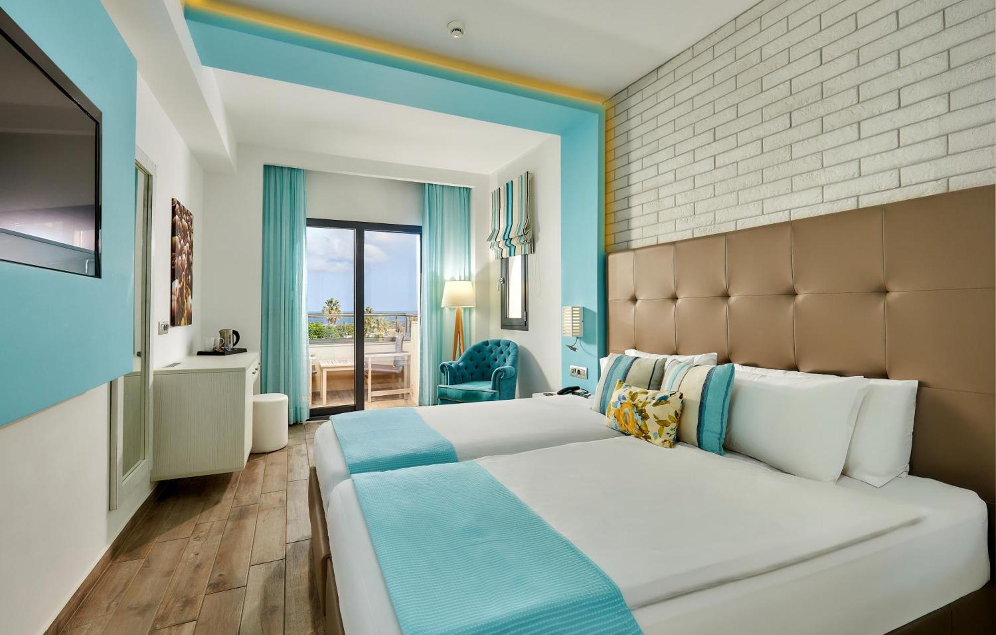 Kyknos Beach Hotel & Bungalows Malia Exterior foto
