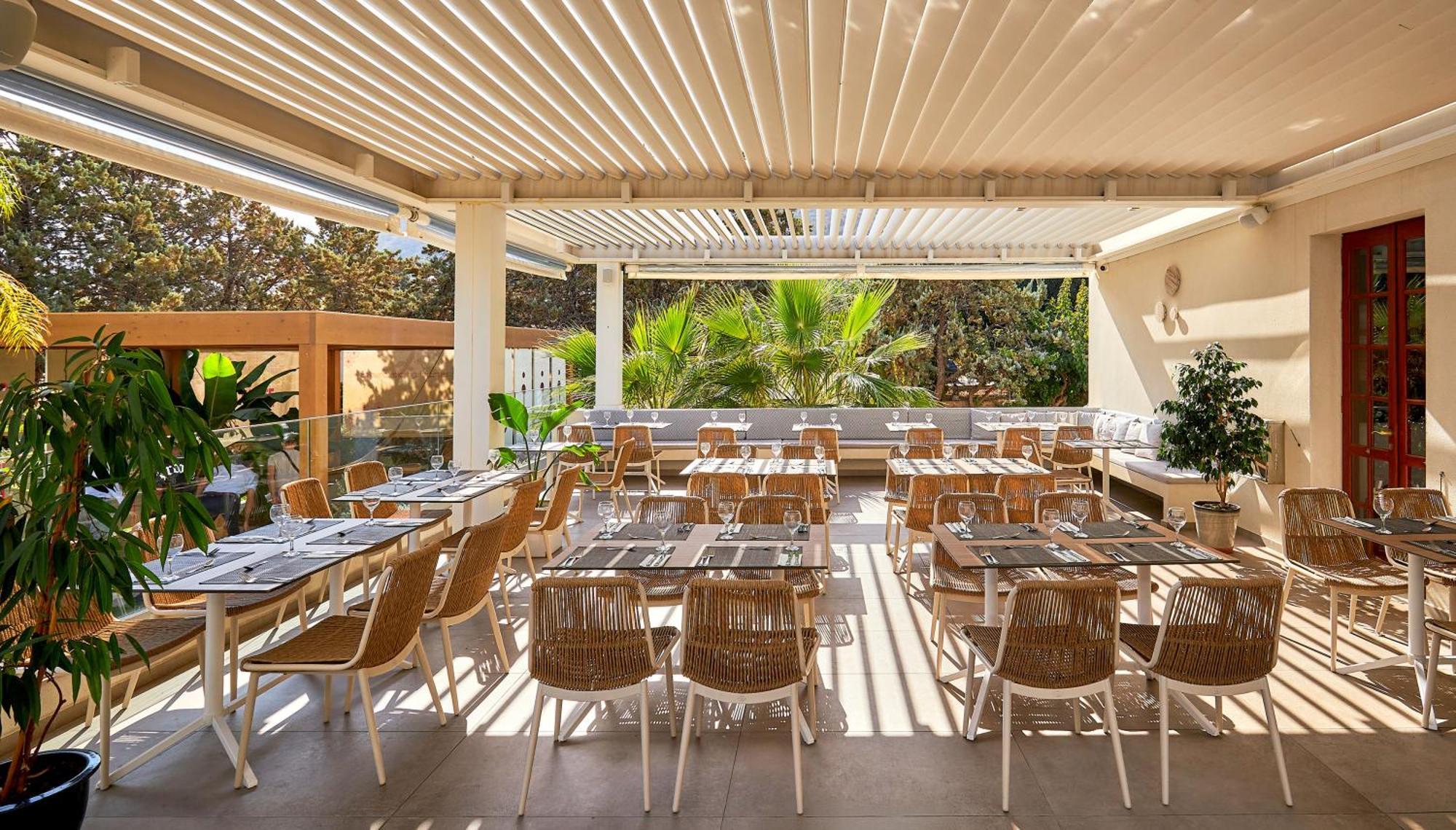 Kyknos Beach Hotel & Bungalows Malia Exterior foto