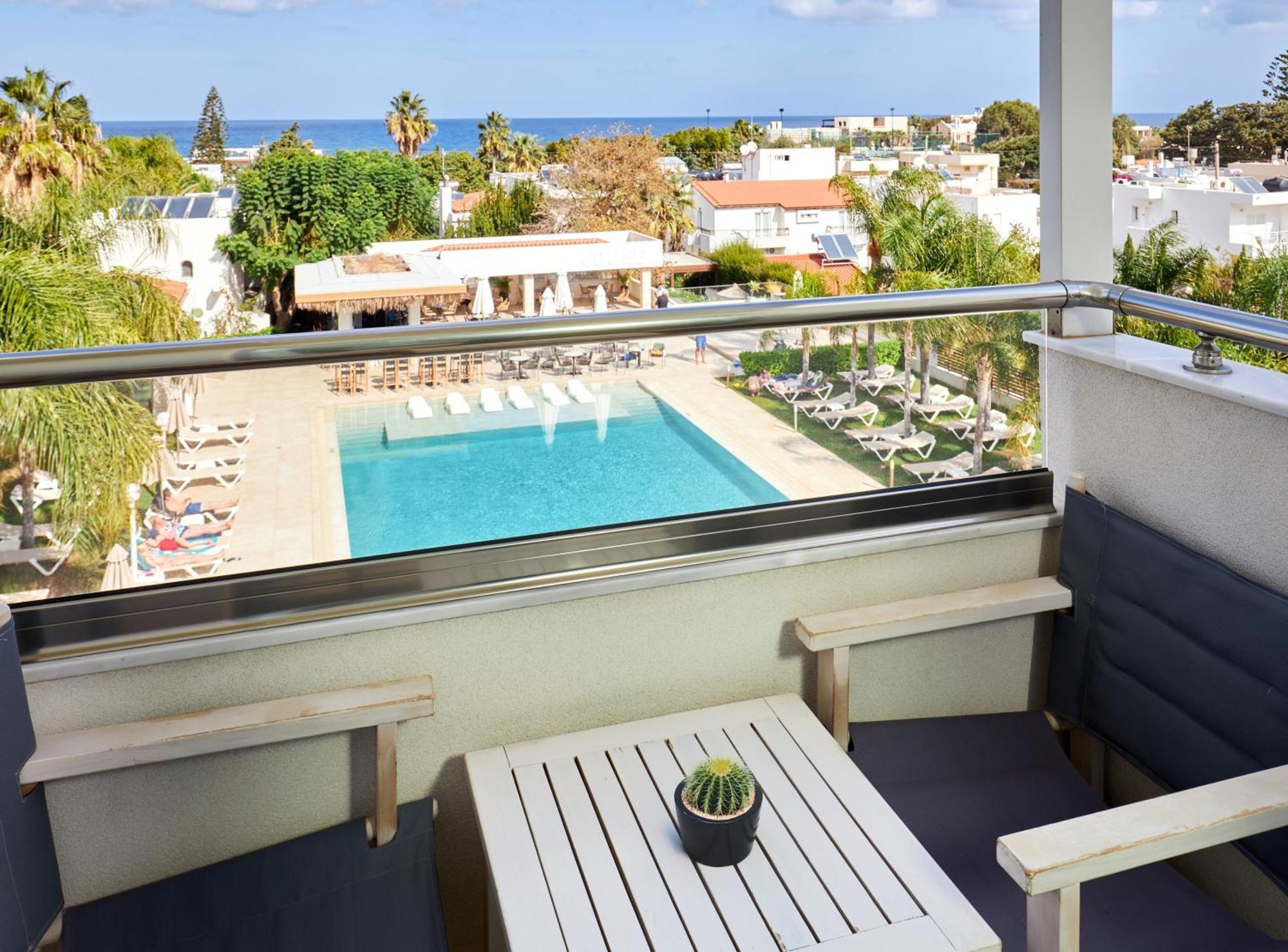 Kyknos Beach Hotel & Bungalows Malia Exterior foto